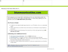 Tablet Screenshot of bluemoontextiles.com